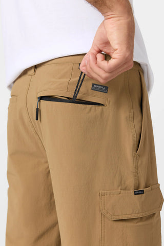 TRVLR 20" Cargo Shorts - Khaki
