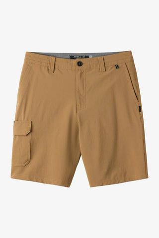 TRVLR 20" Cargo Shorts - Khaki