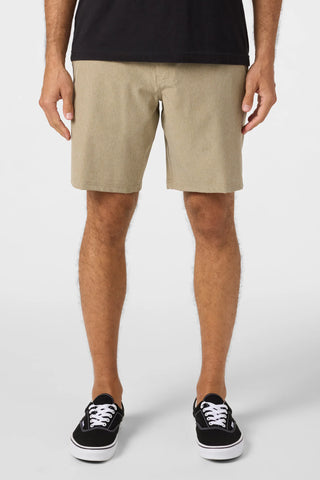Heather Khaki - Reserve Heather 19" Hybrid Shorts