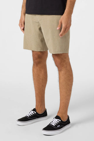 Heather Khaki - Reserve Heather 19" Hybrid Shorts