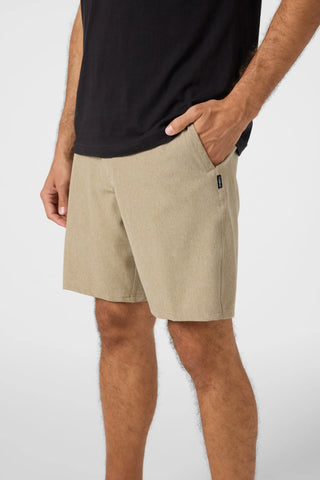 Heather Khaki - Reserve Heather 19" Hybrid Shorts