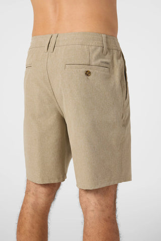 Heather Khaki - Reserve Heather 19" Hybrid Shorts