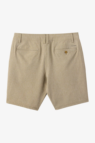 Heather Khaki - Reserve Heather 19" Hybrid Shorts