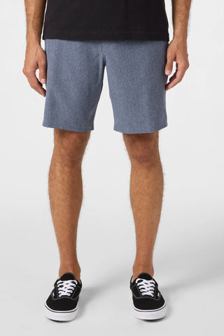 Heather Navy - Reserve Heather 19" Hybrid Shorts