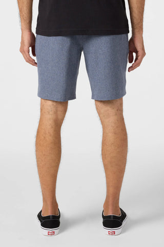 Heather Navy - Reserve Heather 19" Hybrid Shorts
