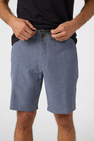 Heather Navy - Reserve Heather 19" Hybrid Shorts