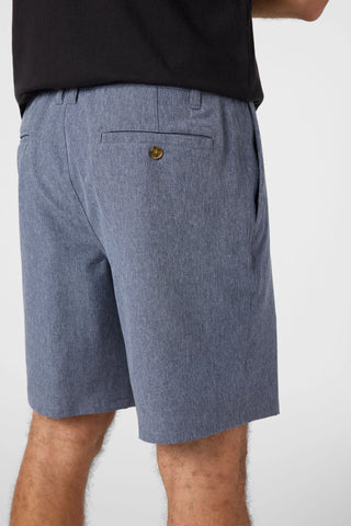 Heather Navy - Reserve Heather 19" Hybrid Shorts