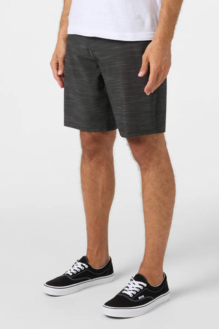 Black 2.0 - Reserve Slub 20" Hybrid Shorts