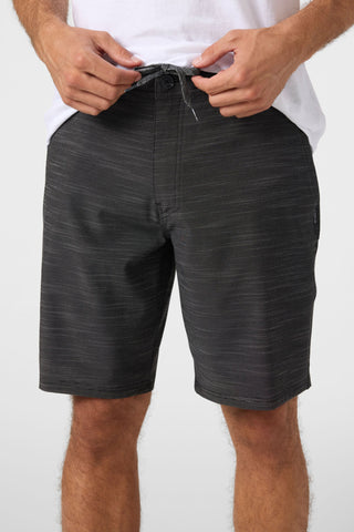 Black 2.0 - Reserve Slub 20" Hybrid Shorts