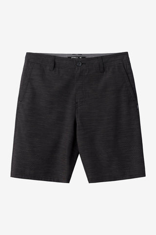 Black 2.0 - Reserve Slub 20" Hybrid Shorts