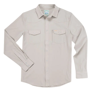 Confluence Long Sleeve Tech - Willamette Grey