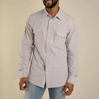 Confluence Long Sleeve Tech - Willamette Grey