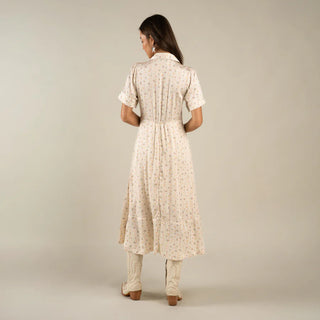 La Dahlia Dress - Dustbloom Antique White