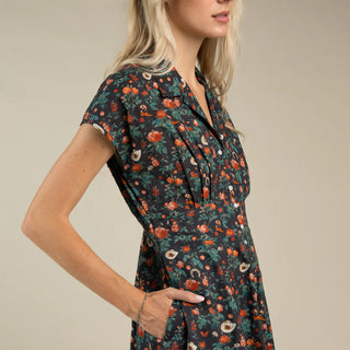 Marabella Dress - Desert Rose Charcoal