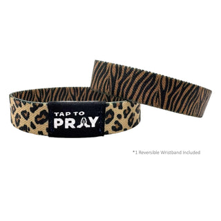 Safari Leopard Wristband - Tap to Pray