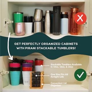 Ombre 26oz Insulated Stackable Tumbler - Sunset