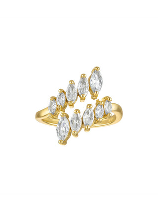 Susannah Wrap Marquise Ring