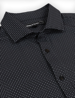 The Burk Short Sleeve Button Up - Black