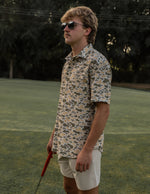The Burk Short Sleeve Button Up - Cripple Creek Camo