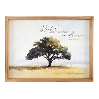 Tree of Life Framed Art - Rooted and Grounded