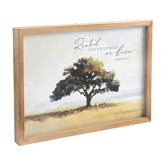 Tree of Life Framed Art - Rooted and Grounded