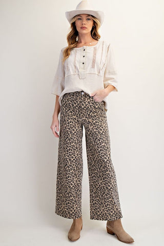 Annie Animal Print Pants
