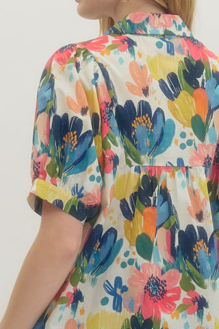 Spring Fling Floral Top
