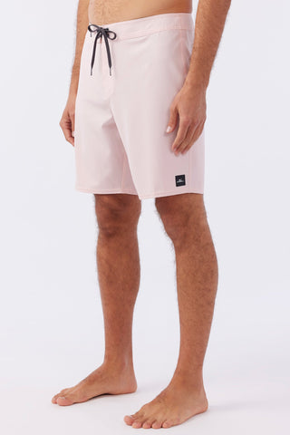 Pink Dust 19" Hyperfreak Heat Solid Boardshorts