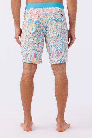 White 20" - Hyperfreak Mysto Boardshorts