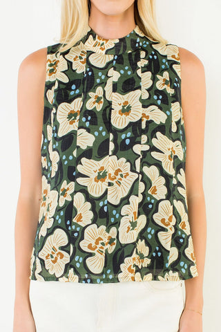 Faye Flower Top