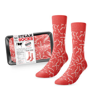 Grocery Store Meat Socks