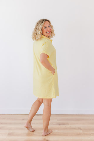 Ezra Dress - Butter Yellow