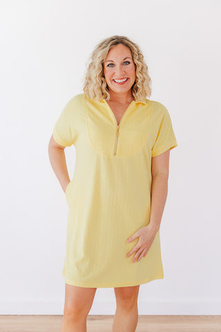 Ezra Dress - Butter Yellow