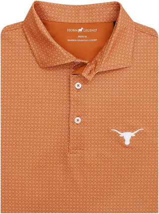 Texas Longhorns Burnt Orange Hennna - Polo