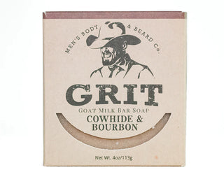 Cowhide & Bourbon | Grit Bar Soap