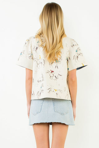 Polly Polo Top