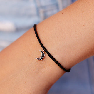 Dark Moon Charm Bracelet