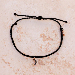 Dark Moon Charm Bracelet