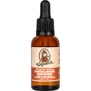 Sandalwood Bourbon Beard Oil, 1 oz