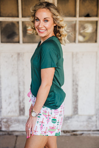 Wonderland Sleep Shorts