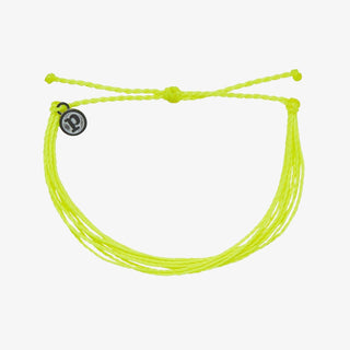Solid Neon Yellow Anklet | Pura Vida