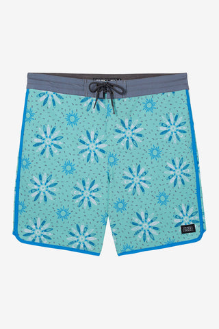 Aqua - 18" Cruzer Scallop Boardshorts