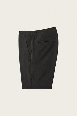 Reserve Heather 19" Hybrid Shorts - Black