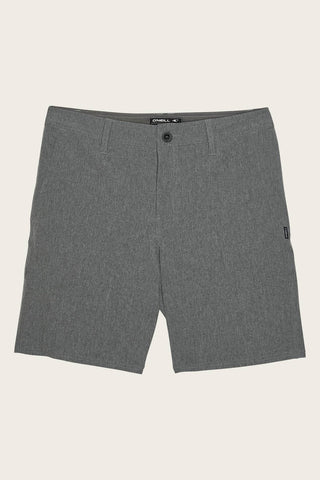 Reserve Heather 19" Hybrid Shorts - Grey